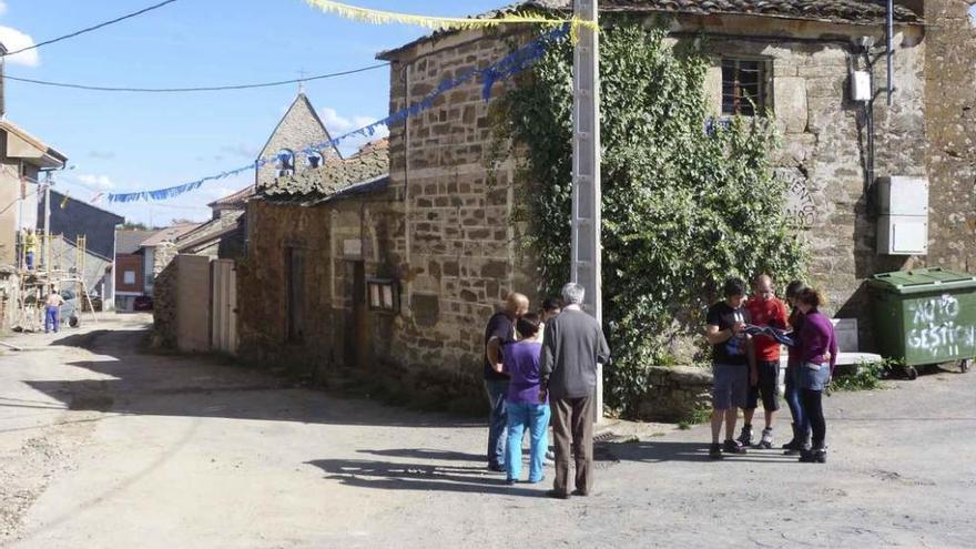 Calle Fuente Buena, donde se realizó la polémica obra.