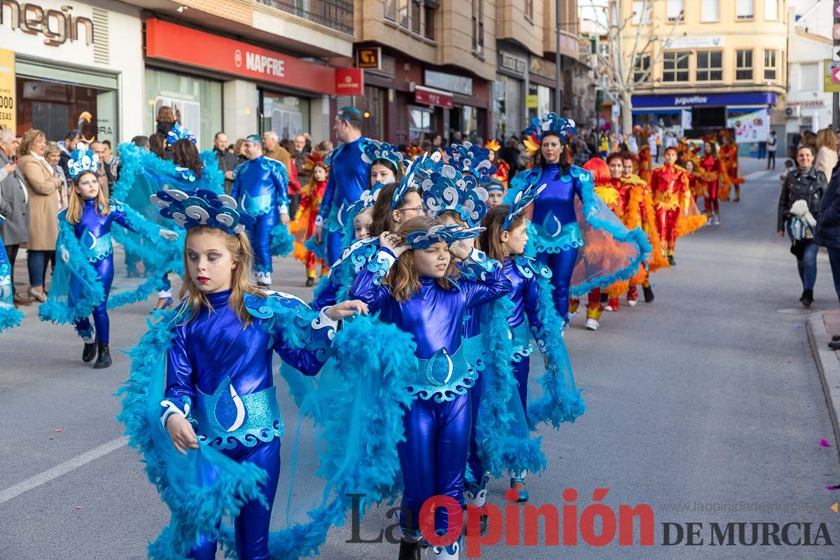 Los niños toman las calles de Cehegín en su desfile de Carnaval