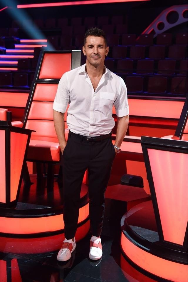 Jesús Vázquez, en la presentación de la cuarta temporada de 'La Voz'.