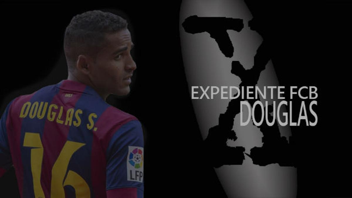El extraño paso de Douglas por el Barça