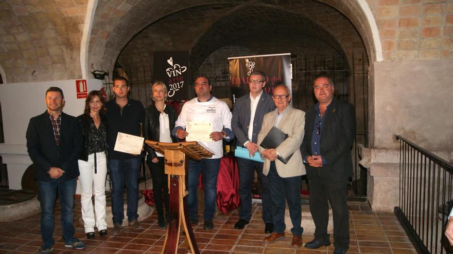 Ganadores y miembros del jurado del Vinarte 2017 de Bullas.