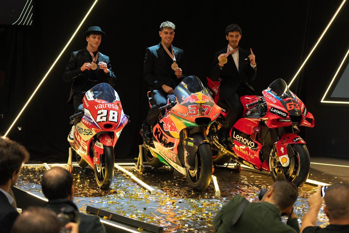 Gala de los campeones de MotoGP 2022 en València
