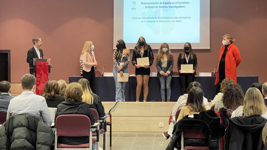 El proyecto sobre líquenes del IES Los Sauces, primer premio en el Congreso Jóvenes Investigadores 2021