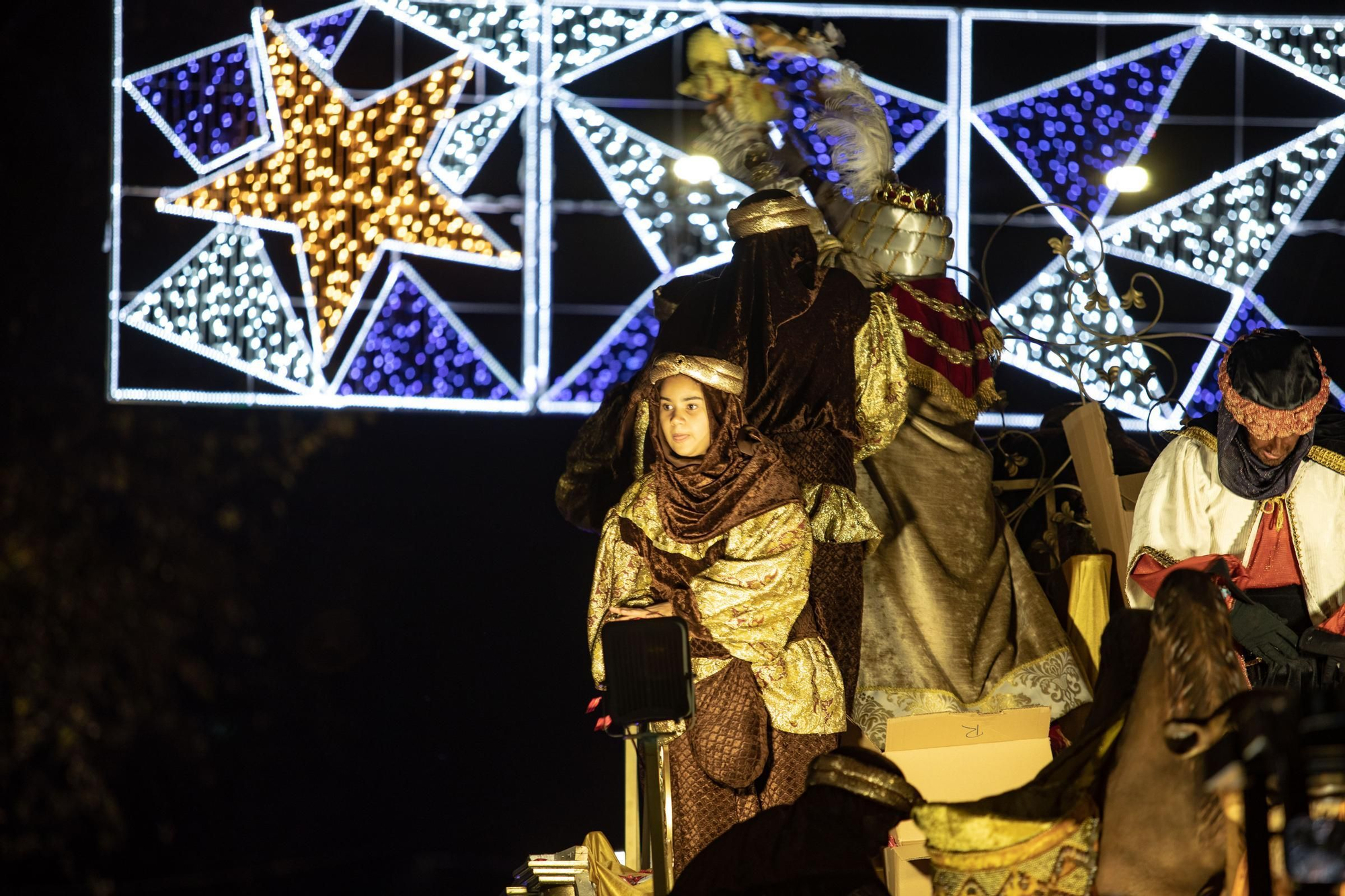 Los Reyes Magos emocionan en Cartagena