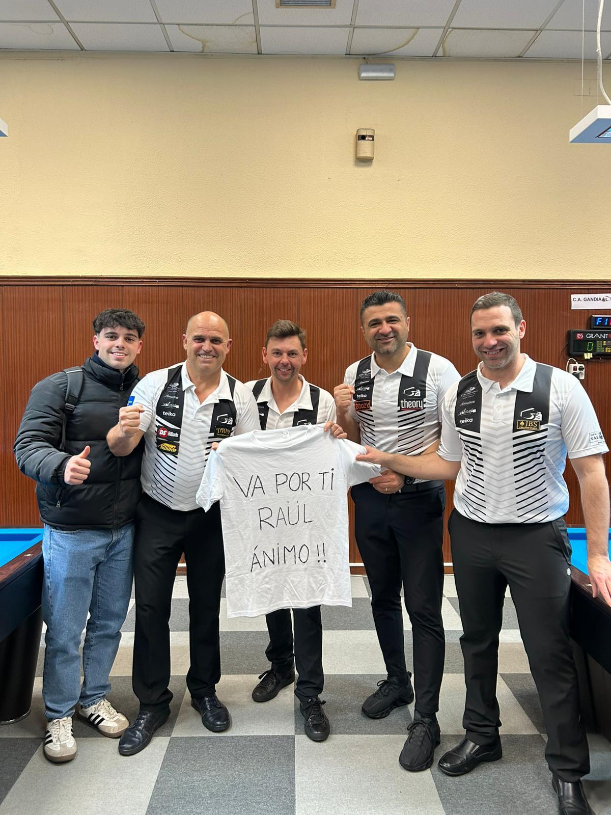 El equipo de Honor Nacional dedica sus victorias a un compañero lesionado