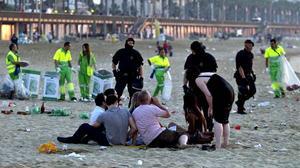 Els serveis de neteja han recollit fins a 19 tones de residus.