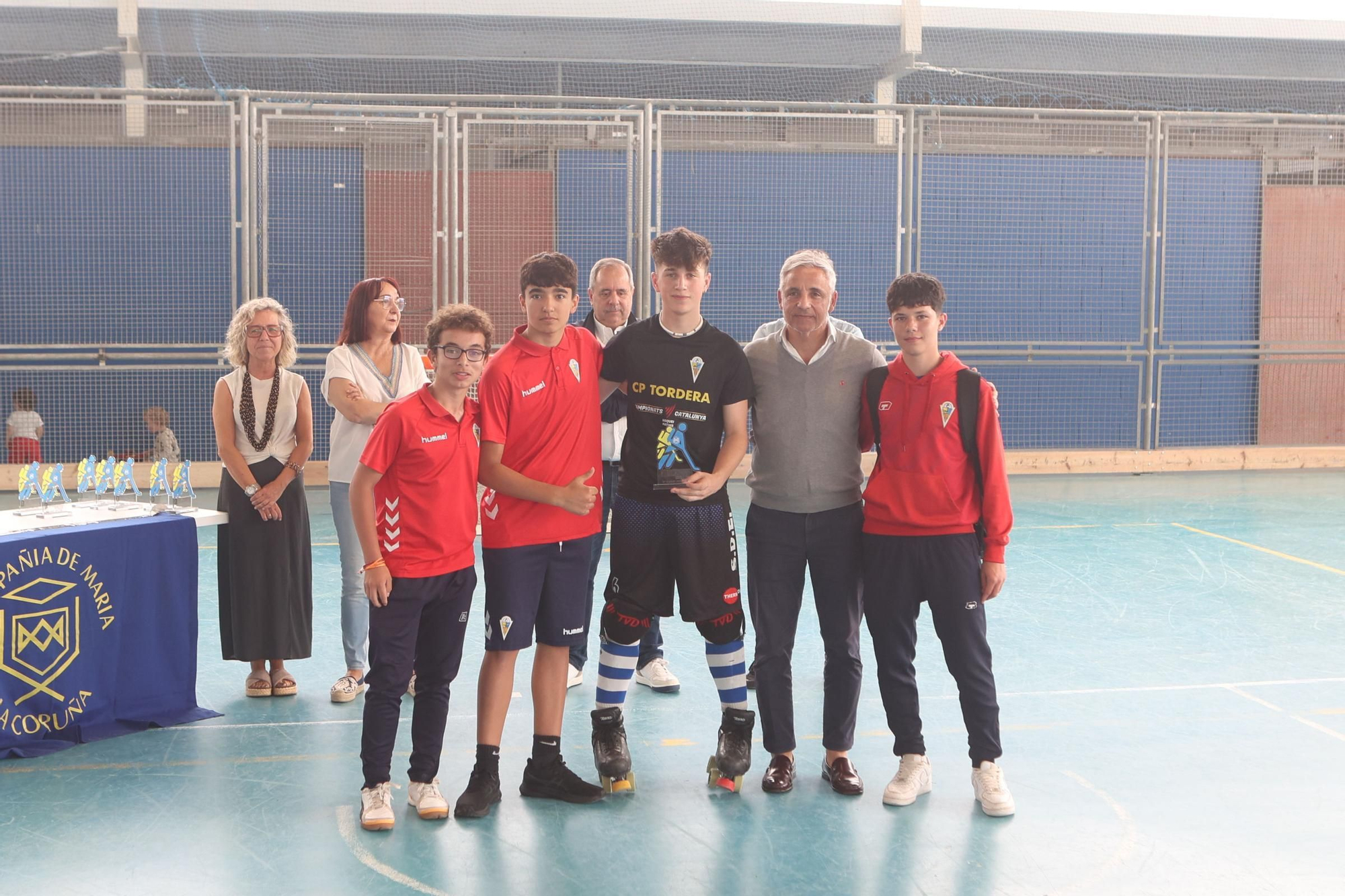Entrega de trofeos del Torneo Internacional Compañía de María