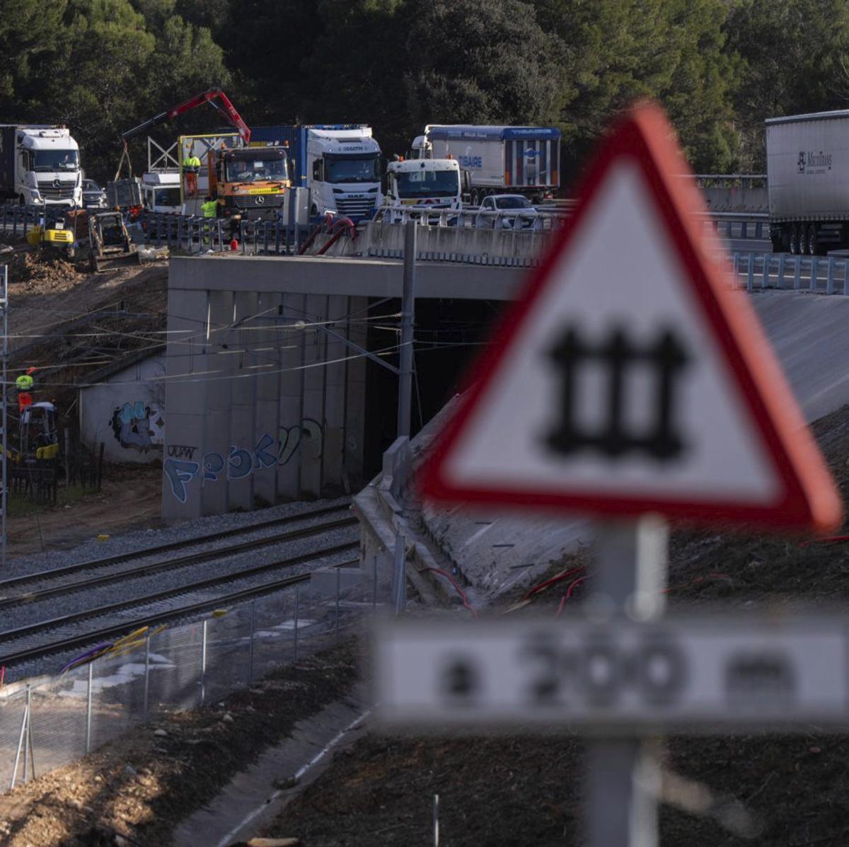 Les tensions sindicals retarden la reobertura de l’R4 a Gelida