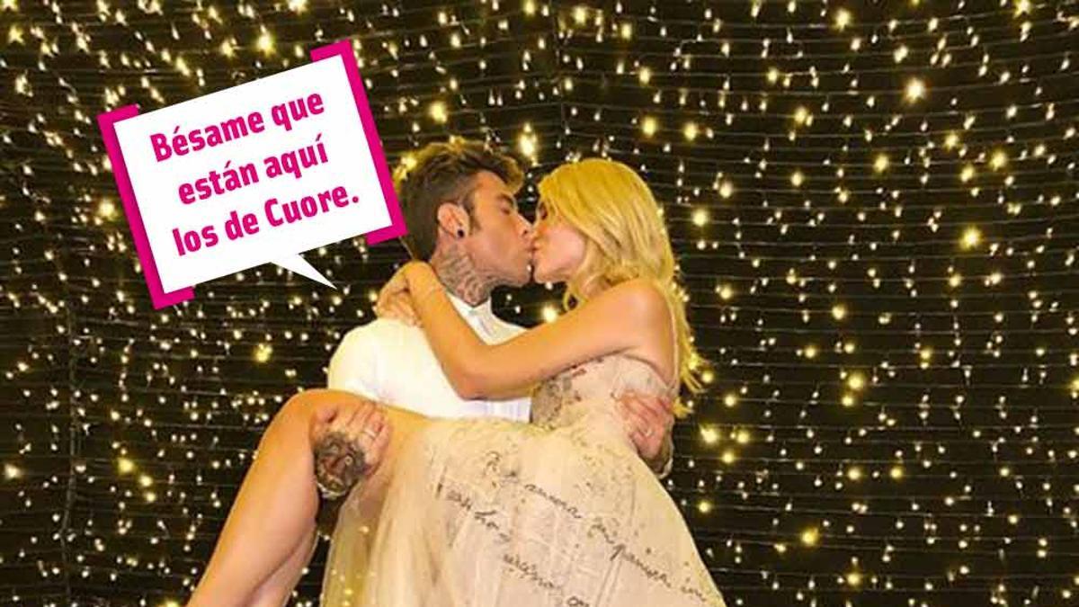 Ni uno, ni dos, ¡tres vestidos de novia para Chiara Ferragni!