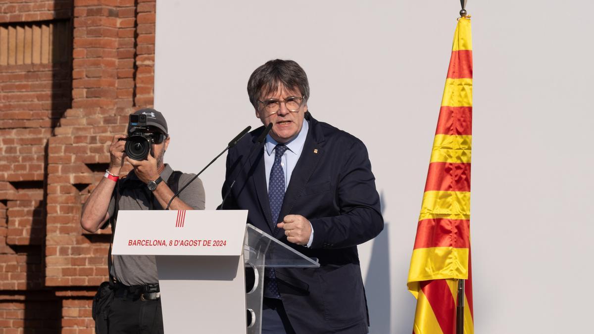 El expresidente de la Generalitat, Carles Puigdemont.