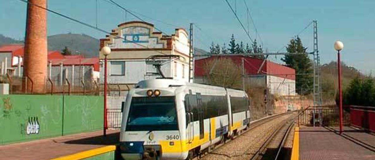 La estación de tren de San Claudio.