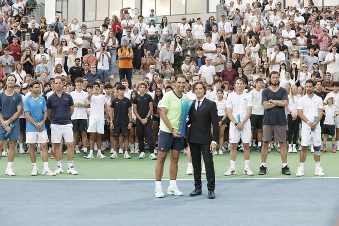 Todos los protagonistas en el regreso de Rafa Nadal a las pistas