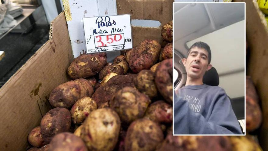 La denuncia de un hostelero canario sobre la subida del precio de las papas