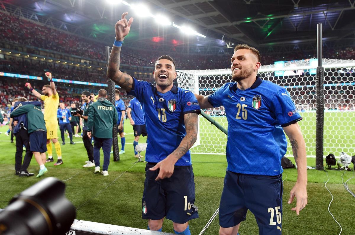 Italia celebra su segunda Eurocopa