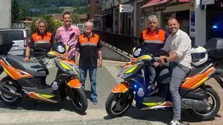 Protección Civil de Cangas de Onís estrena motos