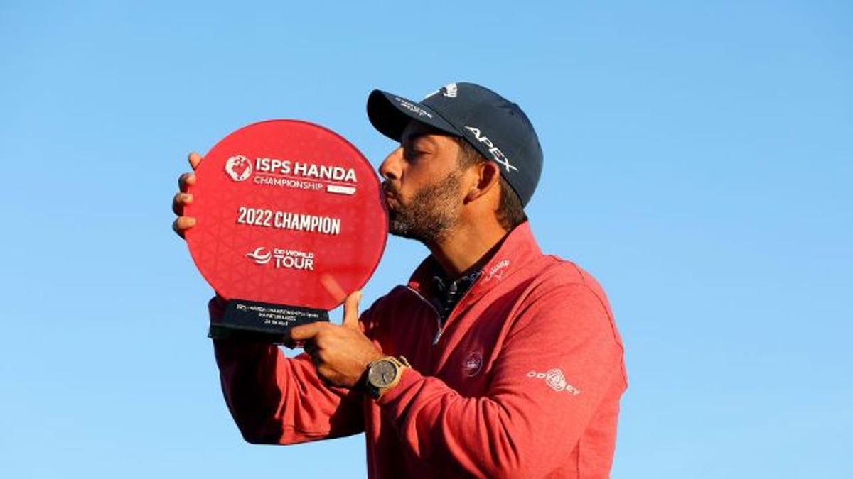 Larrazábal sumó su séptimo título en el DP World Tour y el primero que gana en casa