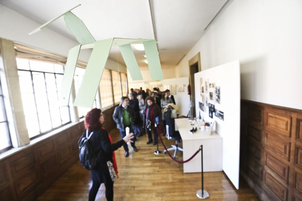 nauguración de la muestra "Imaginar la educación. 50 años con Frato" en el Edificio Histórico.