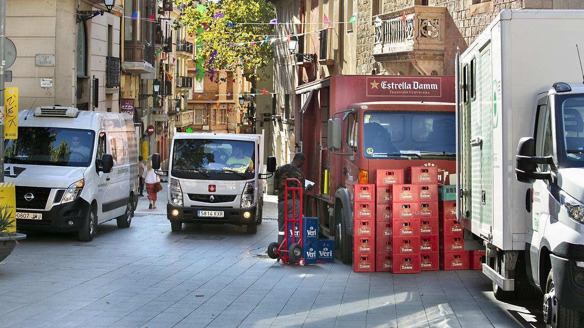 Barcelona multiplicarà per set els permisos de repartiment nocturn de mercaderies