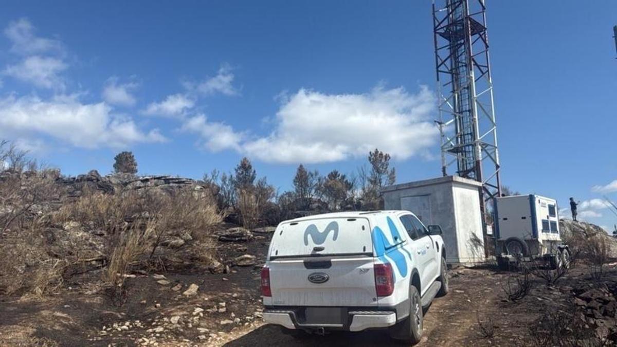 Un equipo de Telefónica.
