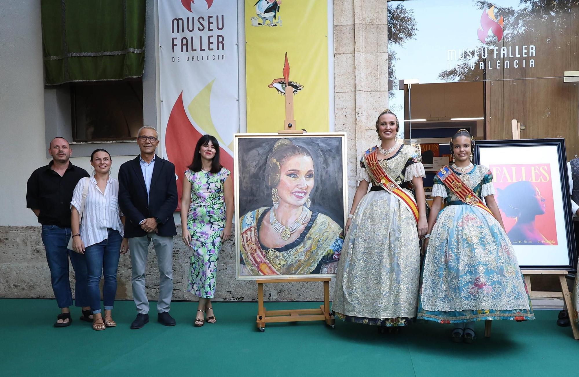 El Museo Fallero recibe los "ninots indultats", el cartel de las Fallas 2023 y el retrato de Laura Mengó