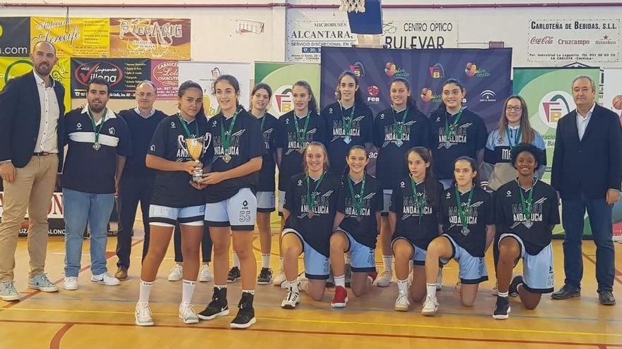 Málaga, plata cadete femenina