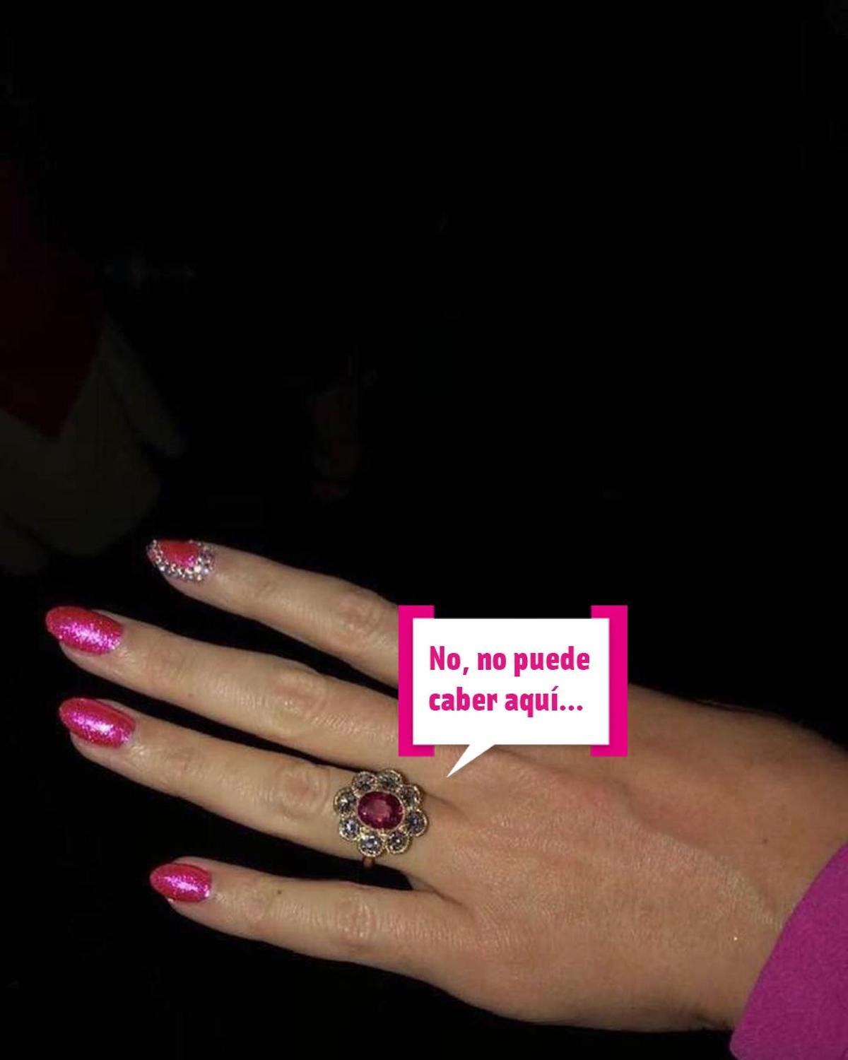 El anillo de Katy Perry El anillo de Katy Perry