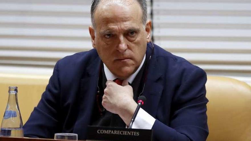 Tebas asegura que el Madrid &quot;no presionó&quot; para jugar en Balaídos