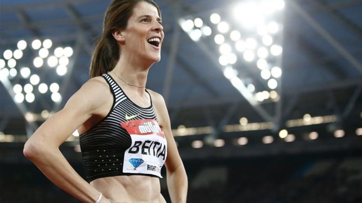 Ruth Beitia llega en forma a Río