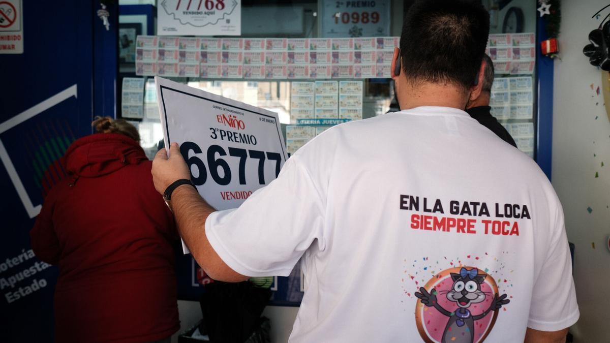 06-01-25 Malaga, Loteria del Niño. (Fotografia: Gregorio Marrero)