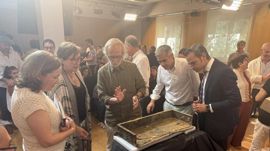 Hallan en el Turuñuelo medio carro de bronce, una pieza única que conecta Guareña con el lujo mediterráneo de hace 2.500 años