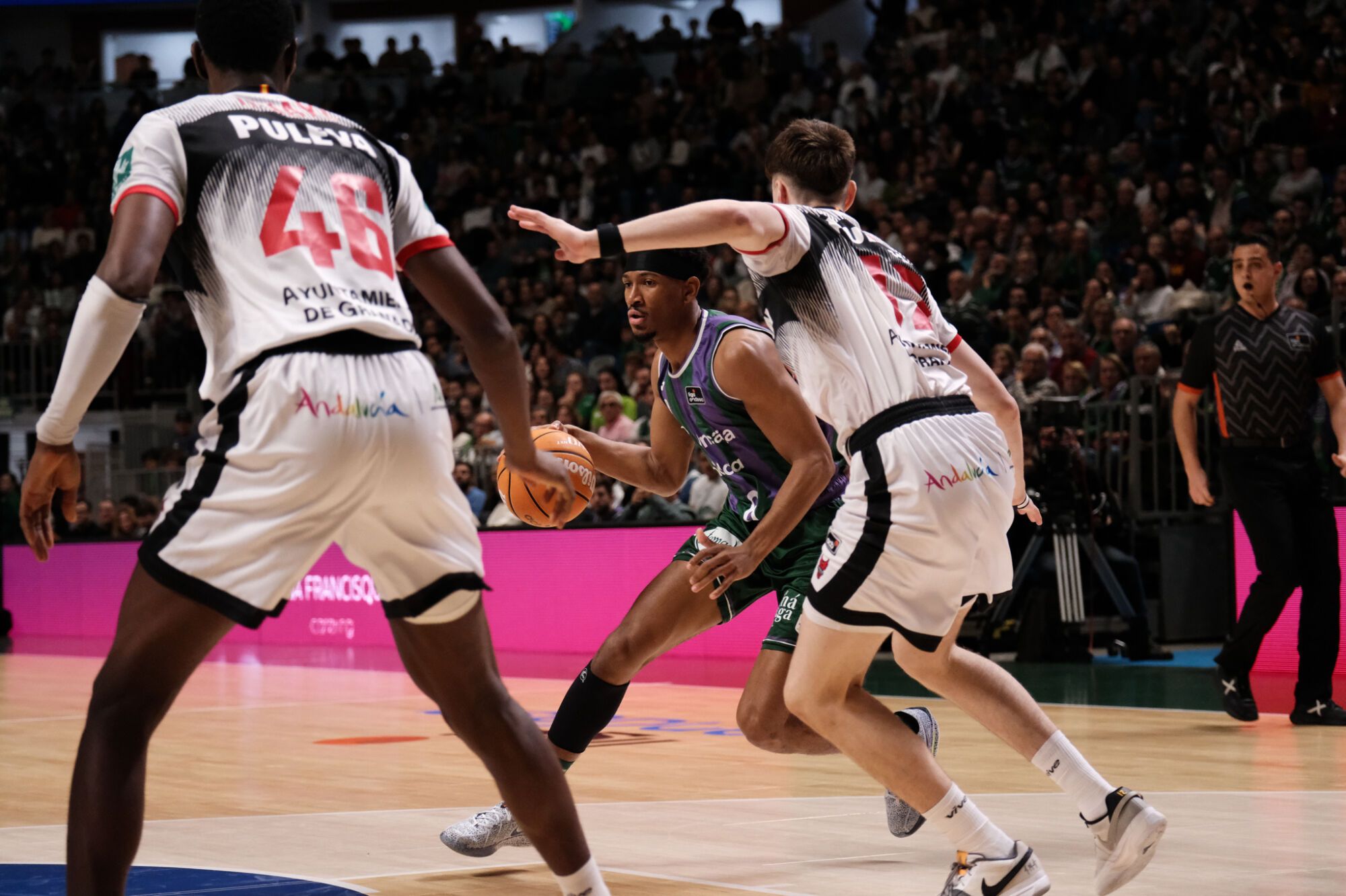 Unicaja - Covirán Granada en el Palacio Deportes Martín Carpena. Jornada 22 Liga Endesa 2024 - 2025