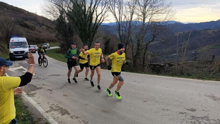 El Nalón se remonta contra el cáncer: Héctor Moro correrá el sábado 70 kilómetros para recaudar fondos para la lucha contra la enfermedad