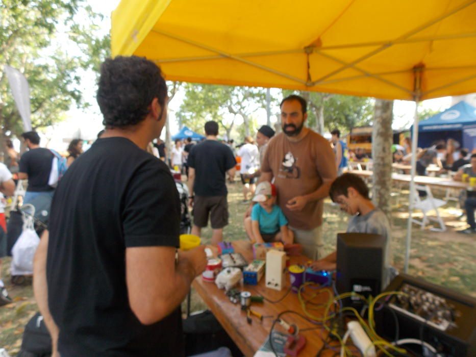 El Manrusionica uneix música i gastronomia al parc de la Seu