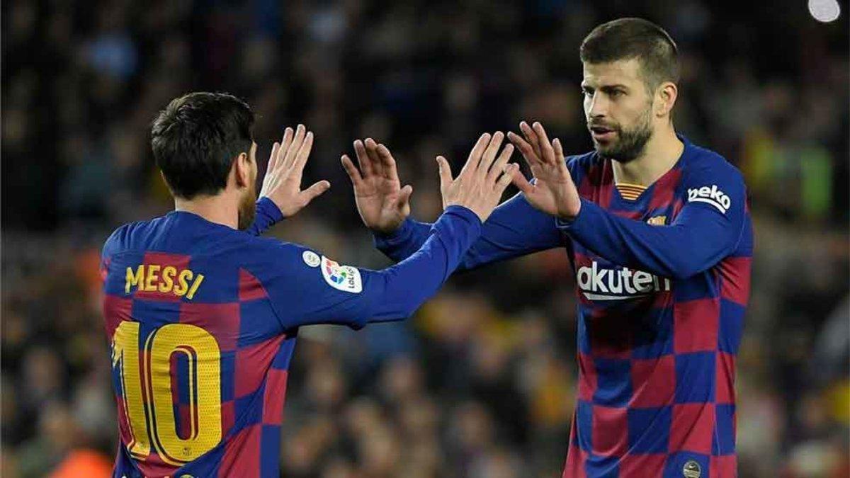 Piqué se 'mojó' sobre la situación vivida entre Messi y el club