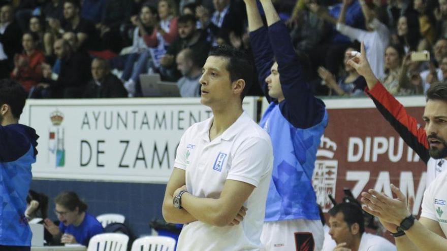 Saulo Hernández, entrenador del CB Zamora.