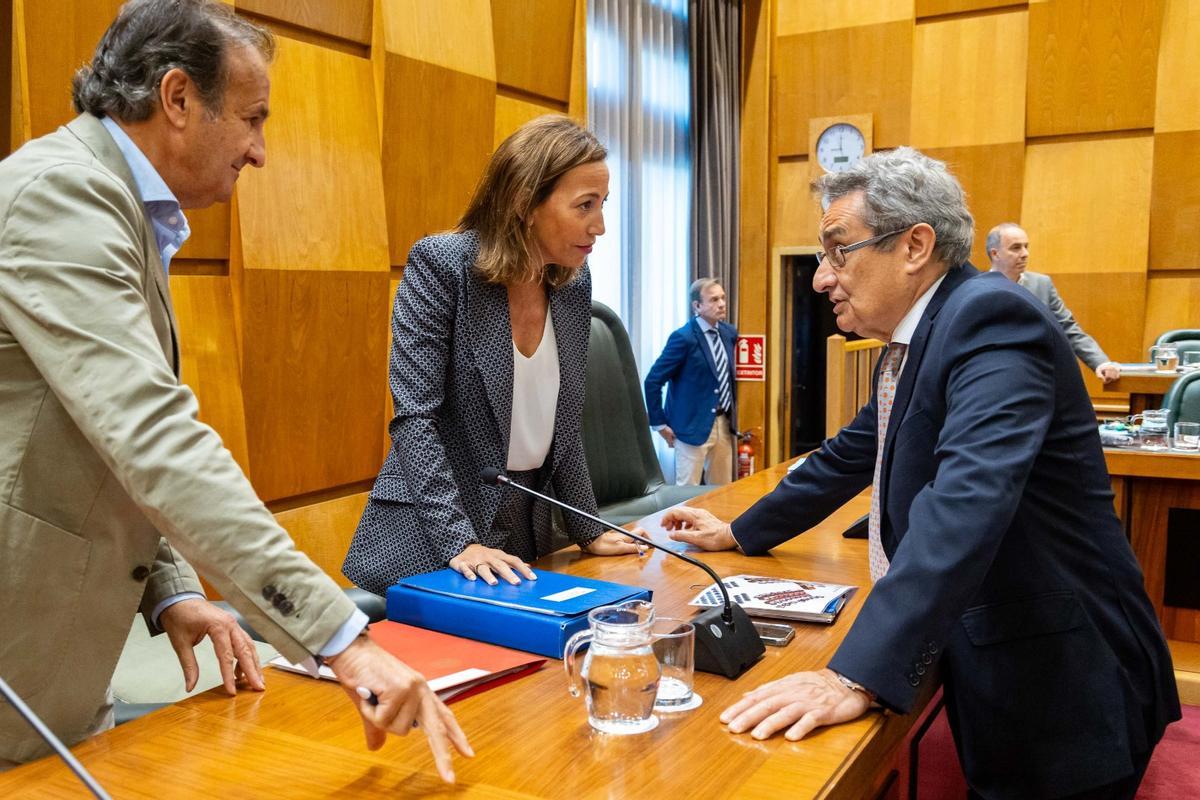 La alcaldesa Natalia Chueca tras la aprobación de los presupuestos.