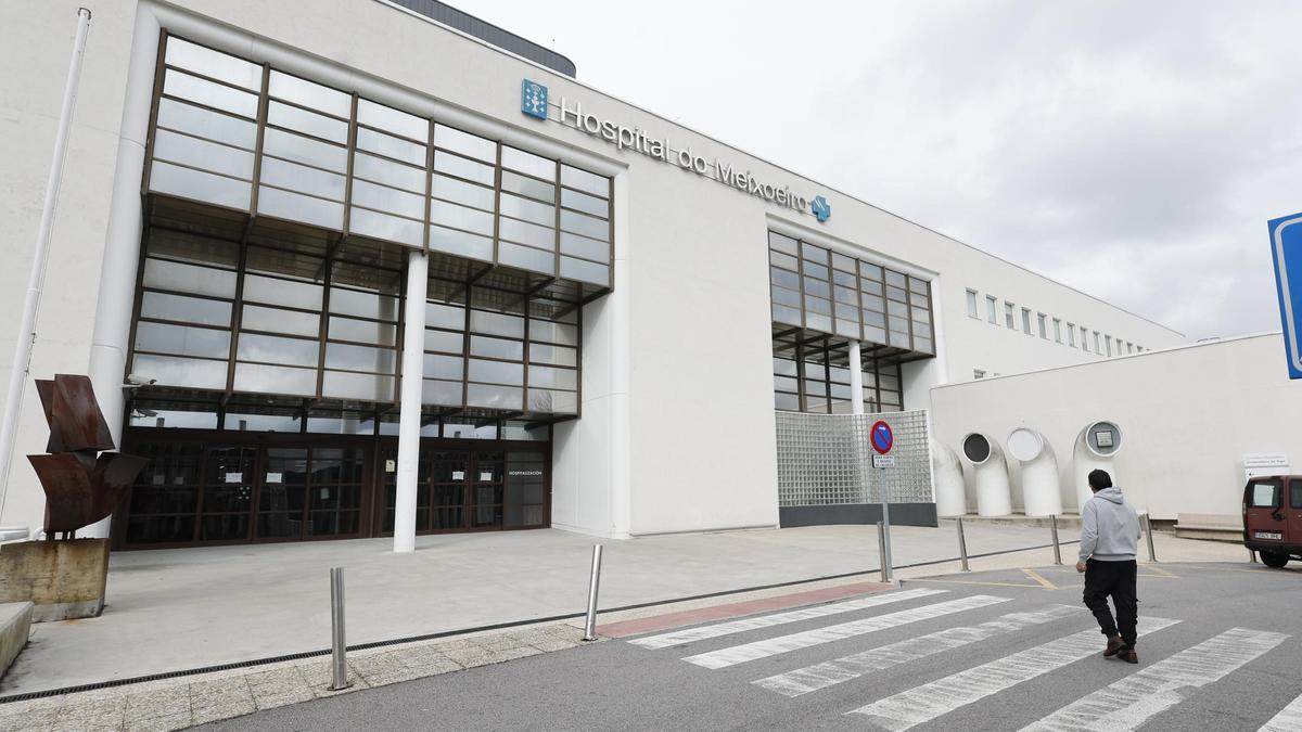 Entrada del Hospital Meixoeiro