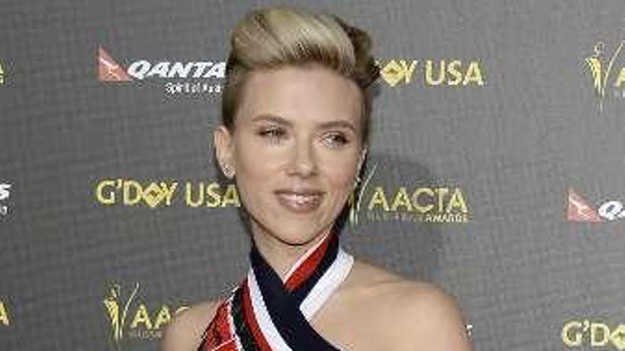 La actriz Scarlett Johansson.