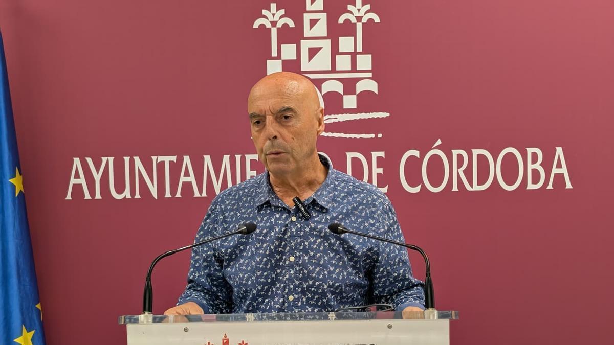 Antonio Hurtado, portavoz del PSOE en el Ayuntamiento de Córdoba.