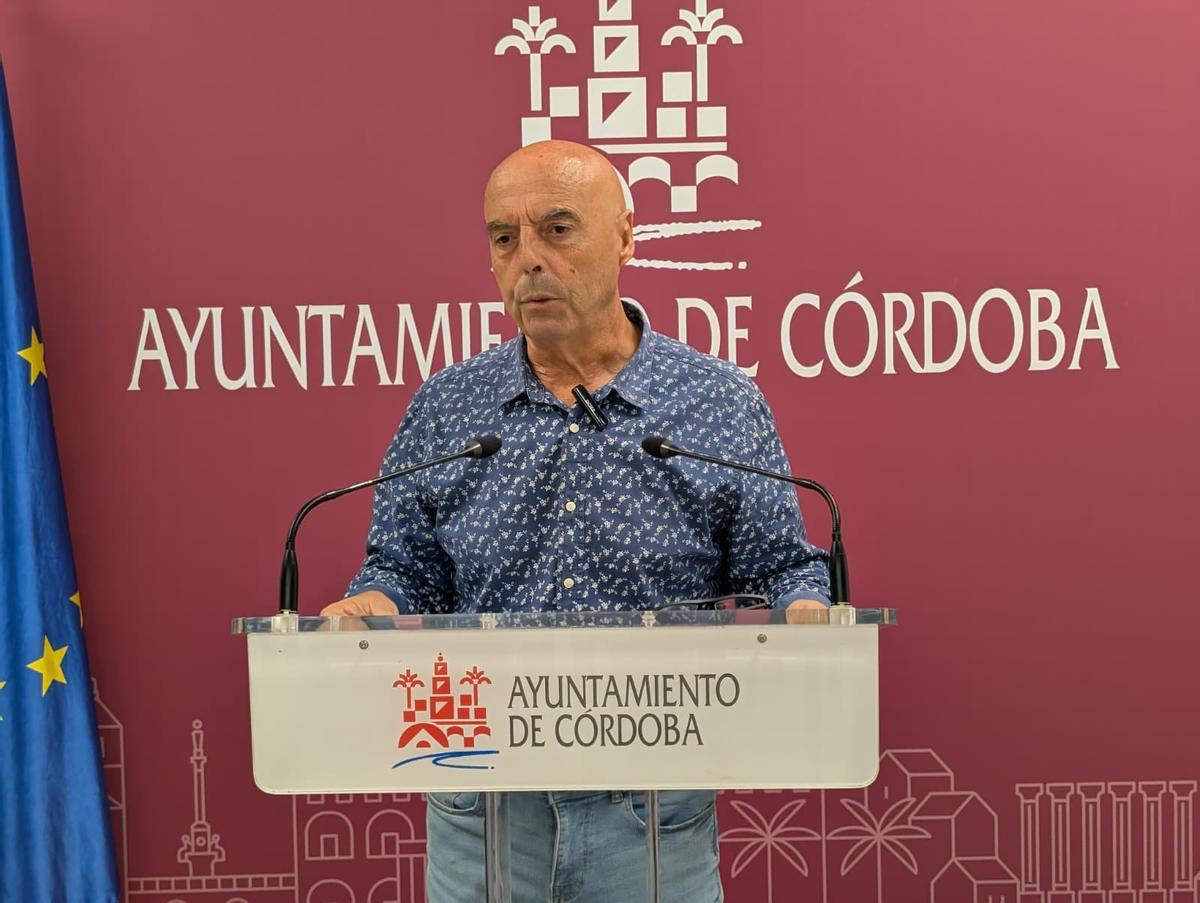 Antonio Hurtado, portavoz del PSOE en el Ayuntamiento de Córdoba.