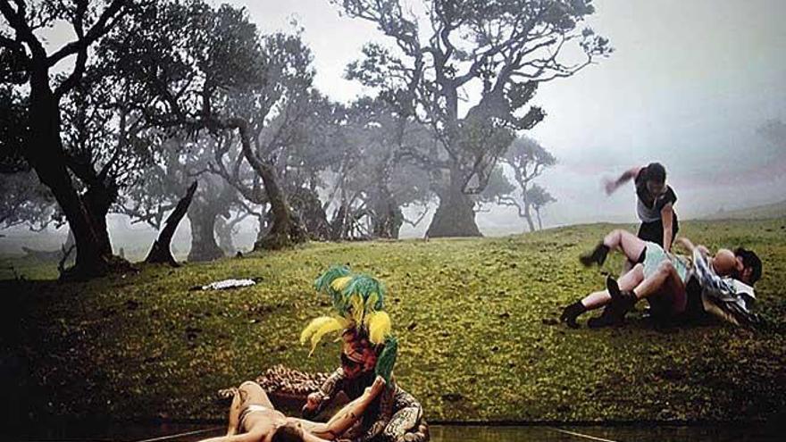 La obra &#039;Happy Island&#039; estÃ¡ inspirada en la naturaleza de Madeira y el abandono de los cuerpos al deseo.