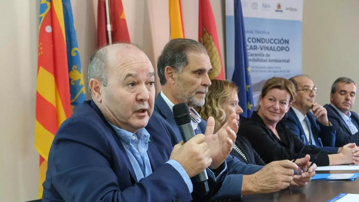 La CHJ reclama al Gobierno que repare el embalse de San Diego para garantizar el trasvase al Vinalopó