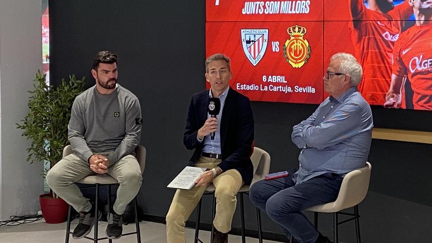 Diez horas de fiesta en la Fan Zone del Mallorca en Sevilla con Marc Seguí y L.A. como cabezas de cartel