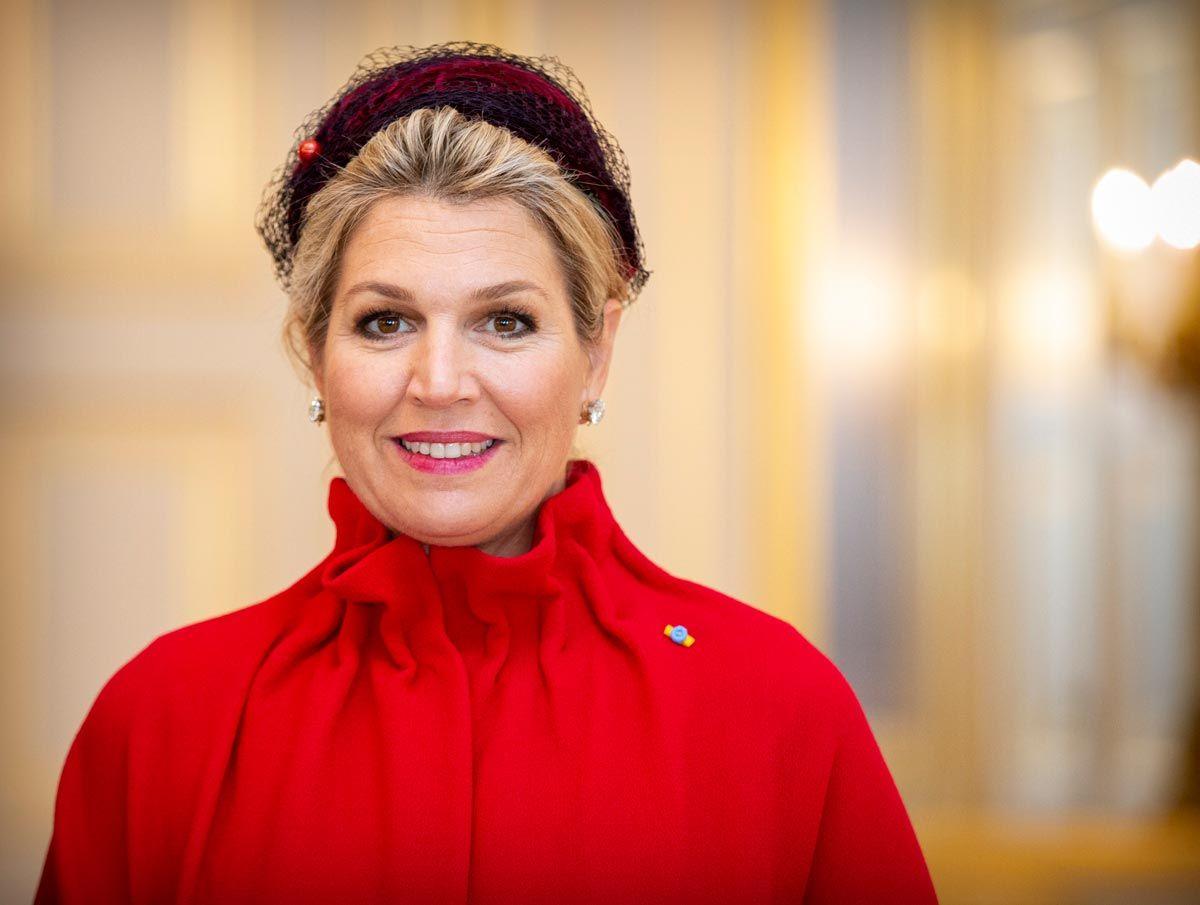 Máxima de Holanda, la otra reina que ha hecho del rojo su color fetiche
