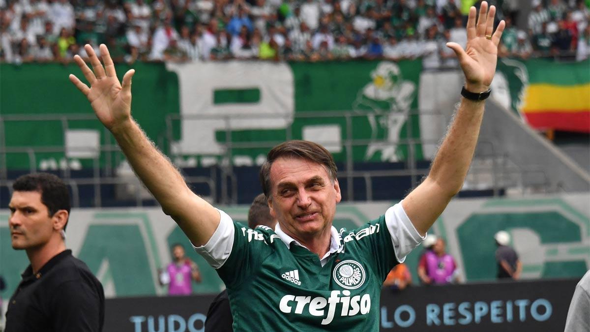 Bolsonaro dio las espaldas a su club en la final de la Libertadores