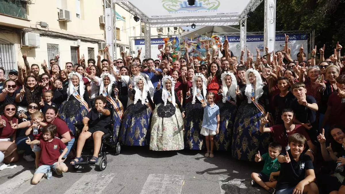 Ángeles - Felipe Bergé, ganadora del primer premio infantil de las Hogueras de Alicante 2026