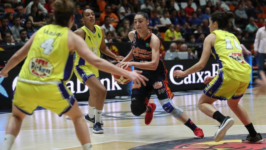 Rodillo del Valencia Basket