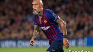 Así serán los jugadores del FC Barcelona de viejos, según Faceapp