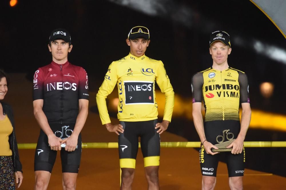 Egan Bernal, campeón del Tour de Francia