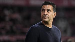 Míchel Sánchez, entrenador del Girona FC